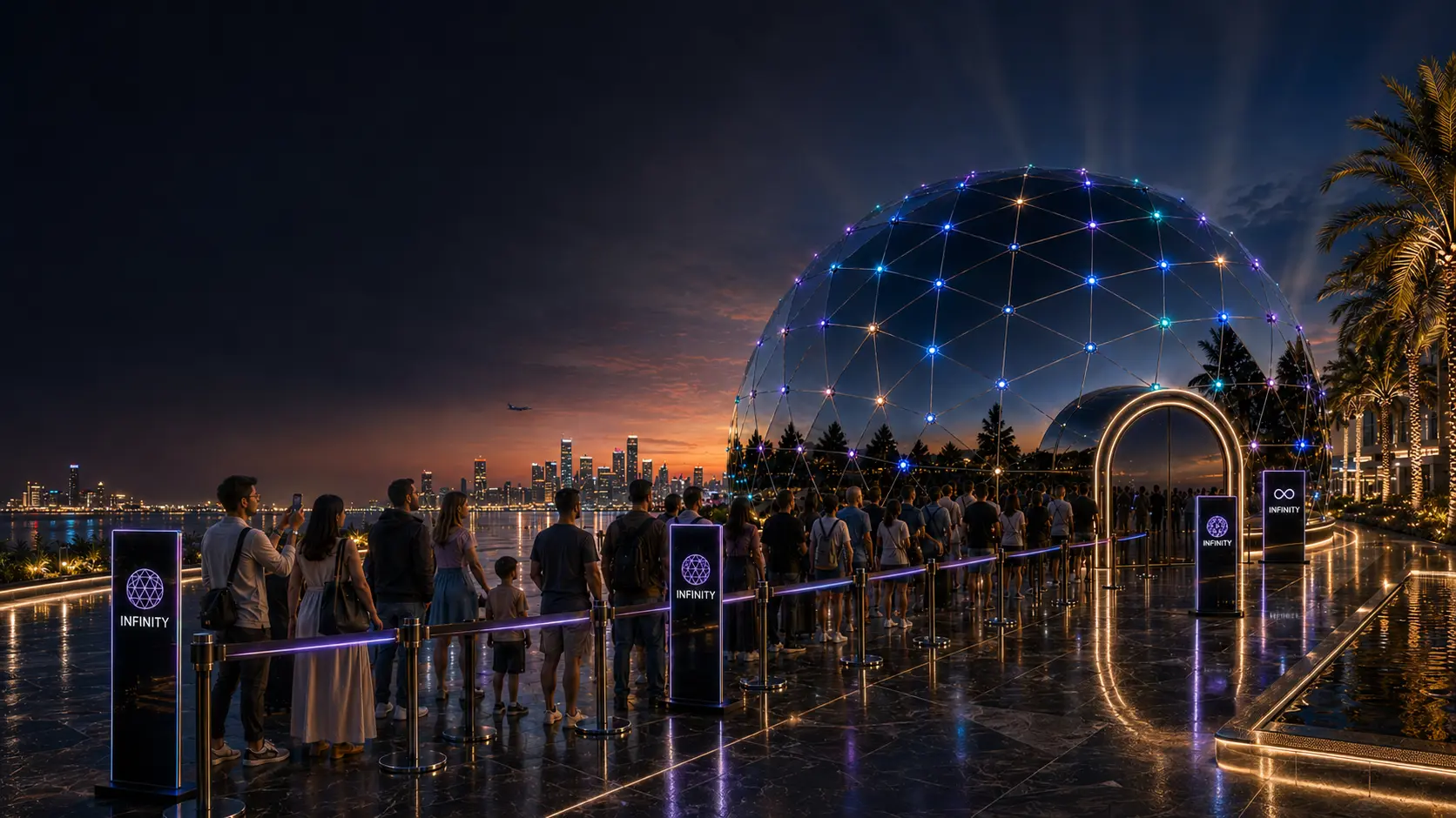 GEODOMAS Mirror Infinity Dome